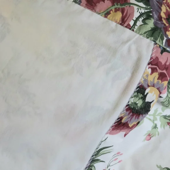 Vintage Floral Drapes- 4 Gorgeous, Large Panels - Picture 5 of 6